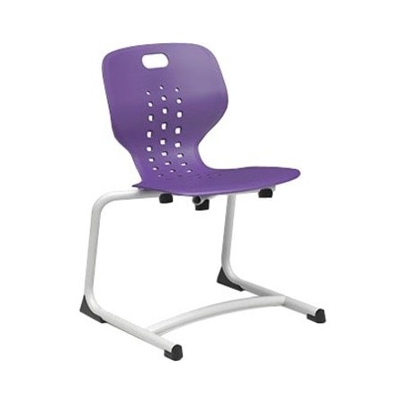 16I Cantilever Emoji Chair,Nylon Glide